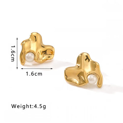 Golden Bruise Studs