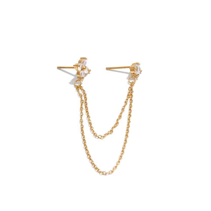 Aurdery Double piercing Earrings