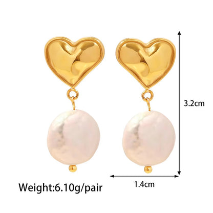 Lover Natural Pearl Earrings