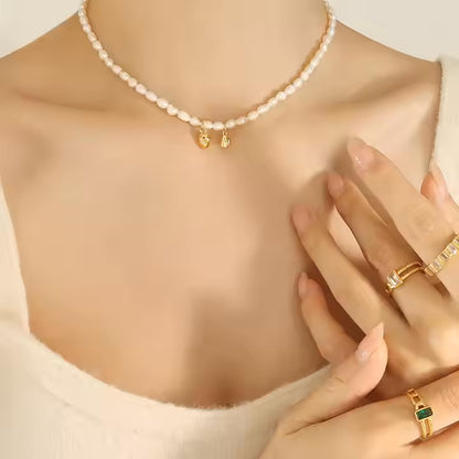 Alexandra Natural Pearl Necklace