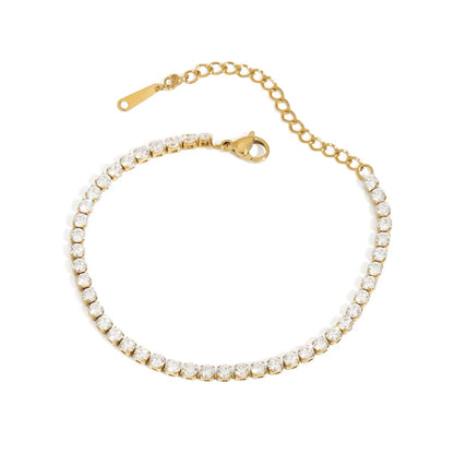 Bella Hadid Tennis Bracelet