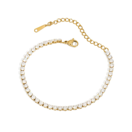 Bella Hadid Tennis Bracelet