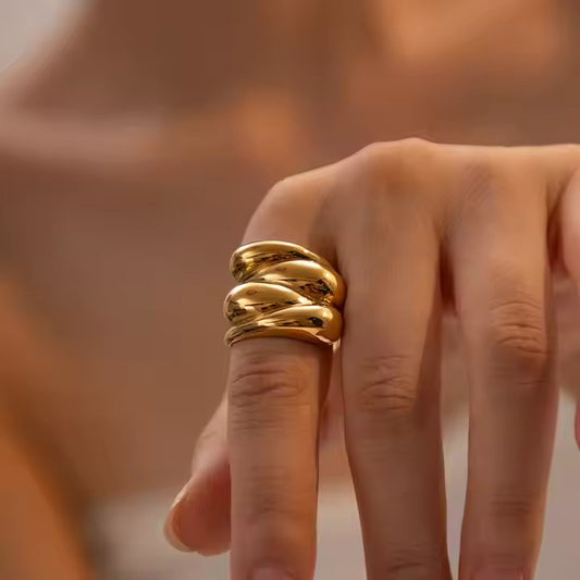 Medieval Band Ring (Free Size)