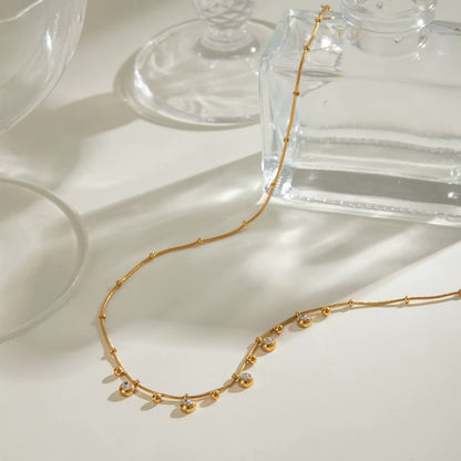 Delia Zirconia Necklace