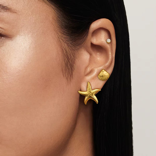 Three Piercing Ocean Studs