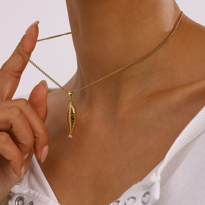 Piscean Aqua Necklace