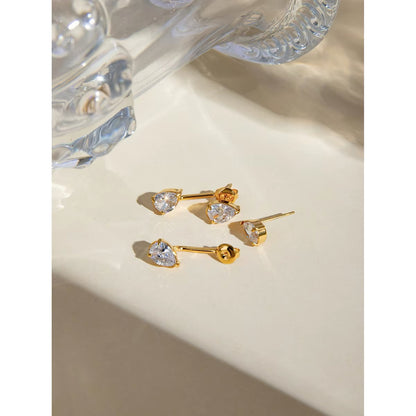 Georgia Dual Diamond Earrings