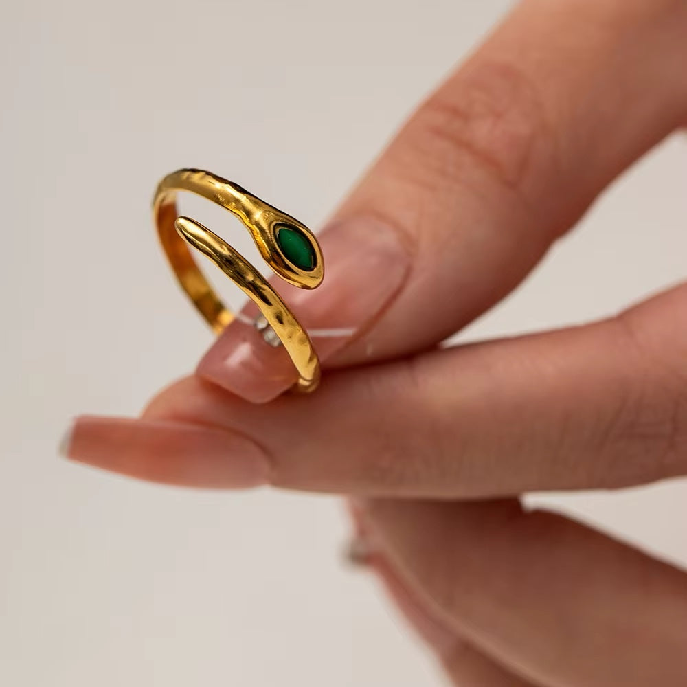Taylor Snake Ring (Adjustable)