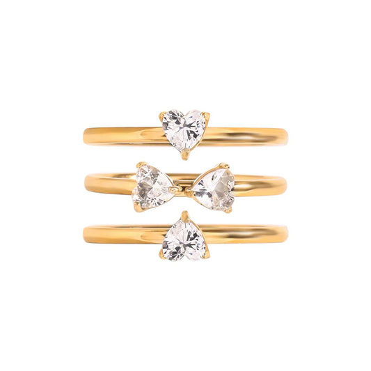 Amelia Triple Diamond Ring