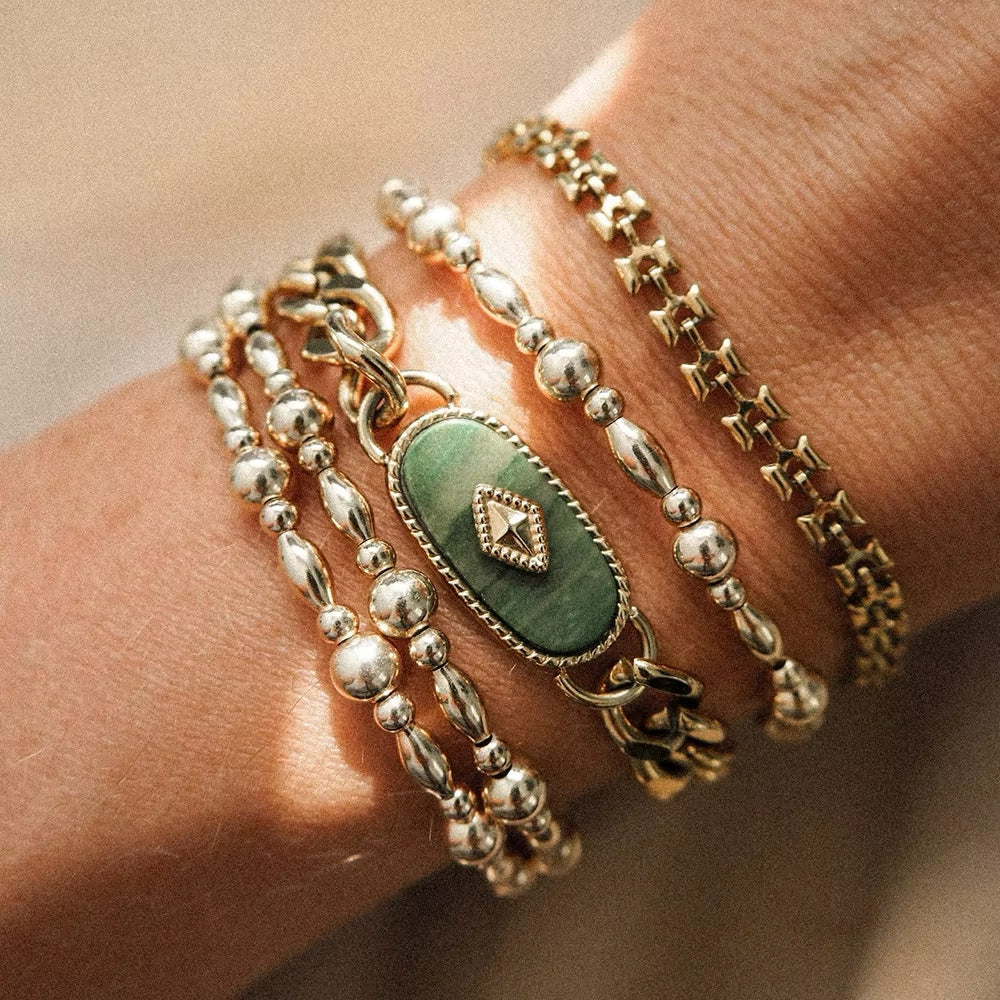 Heather Link Bracelet