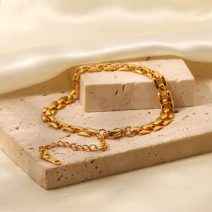 Heather Link Bracelet