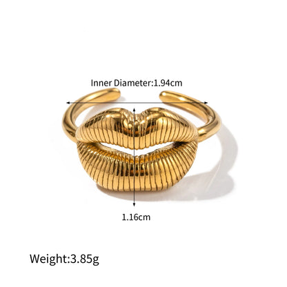 First Kiss Ring (Adjustable)