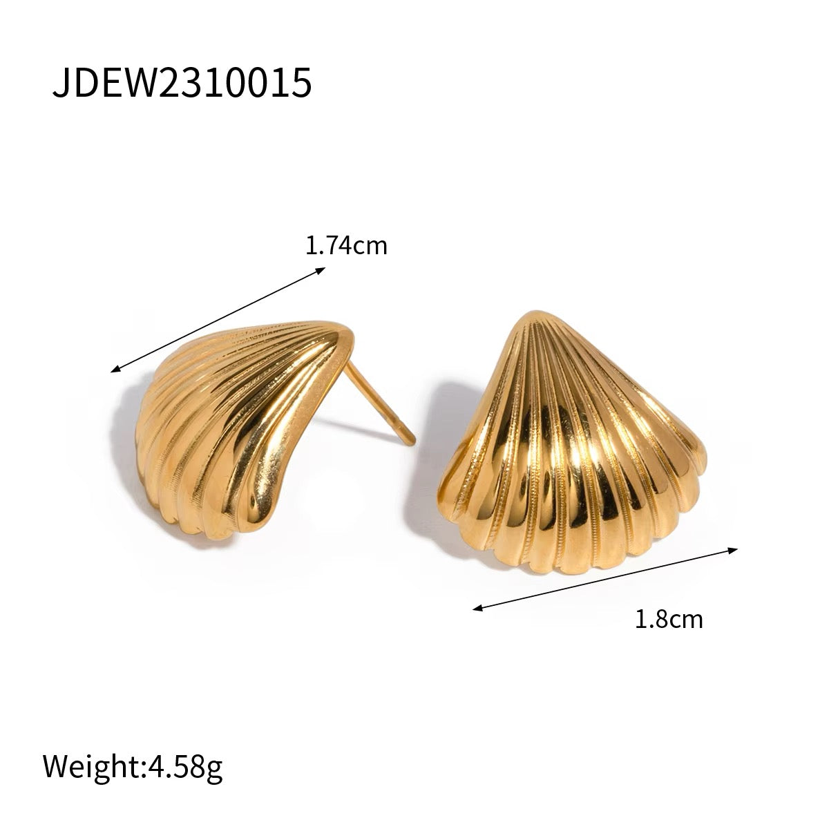 Ocean Shell Studs