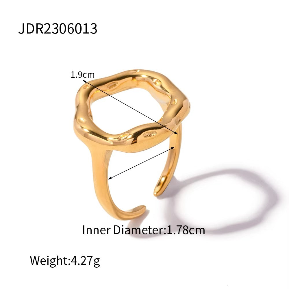 Molten Halo Ring (Adjustable)