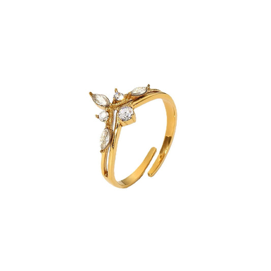 Yasmine Diamond Ring (adjustable)