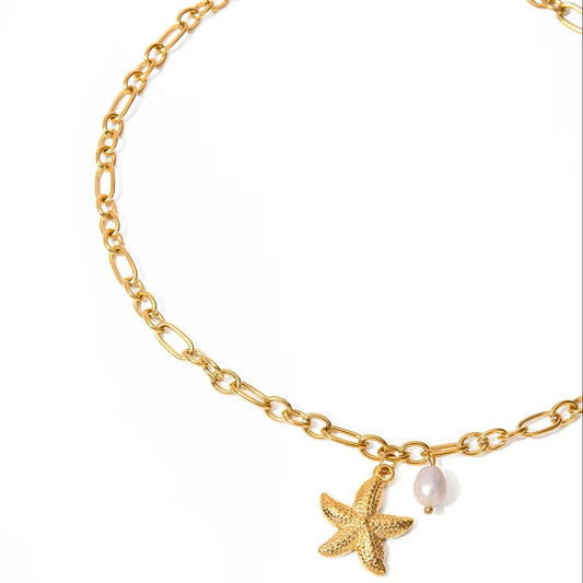 Mermaid Treasure Charm Necklace