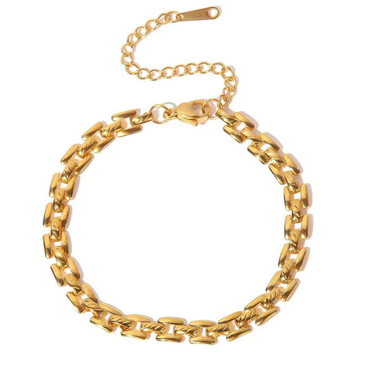 Heather Link Bracelet