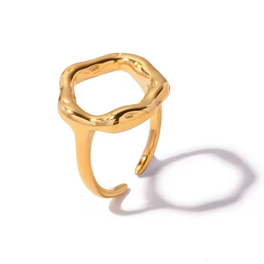 Molten Halo Ring (Adjustable)