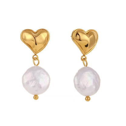 Lover Natural Pearl Earrings