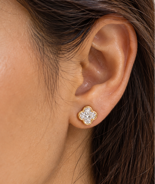 Clover Dupe Studs