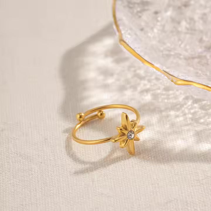 Starlit Ring ( Adjustable)
