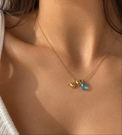 Dainty Bali Charm Necklace