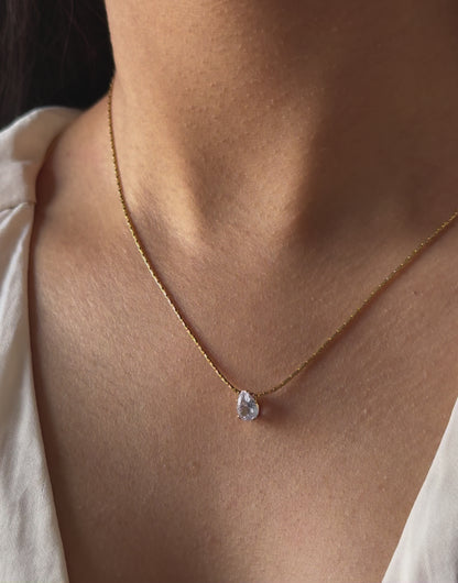 Ariel Drop Diamond Necklace