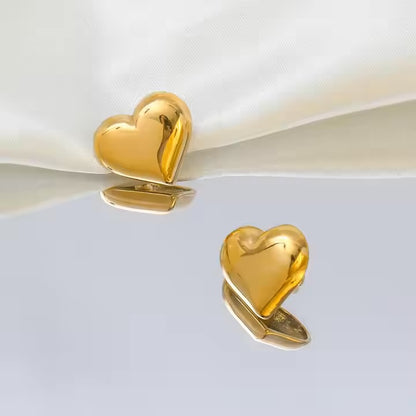 Cupid Heart Studs