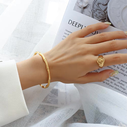 Bethany Bamboo Bracelet ( Adjustable)